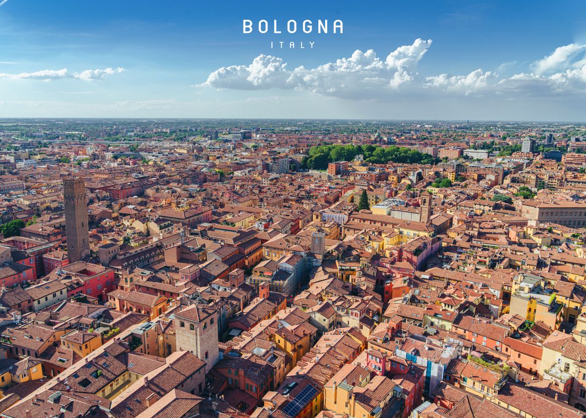 'Bologna ' Poster by Travel Addict Displate
