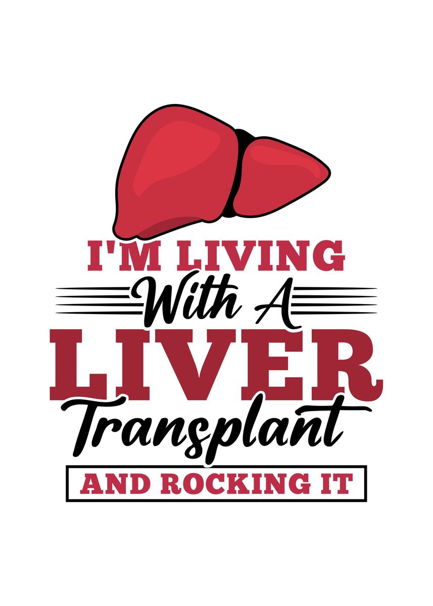 'Liver Transplant Survivor' Poster by Sebastian Wünsche Displate