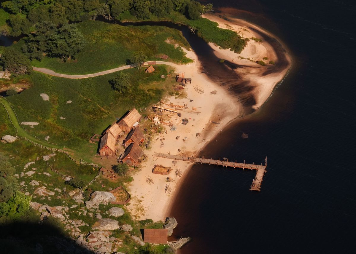 'Above filming location' Poster by Kanstantsin Markevich Displate