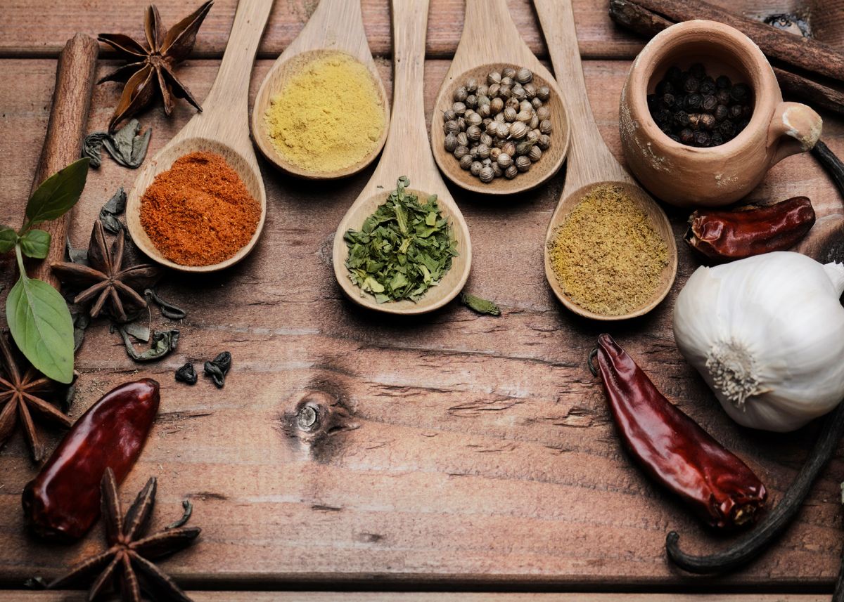 'herbs and spices' Poster by Freddie Displate