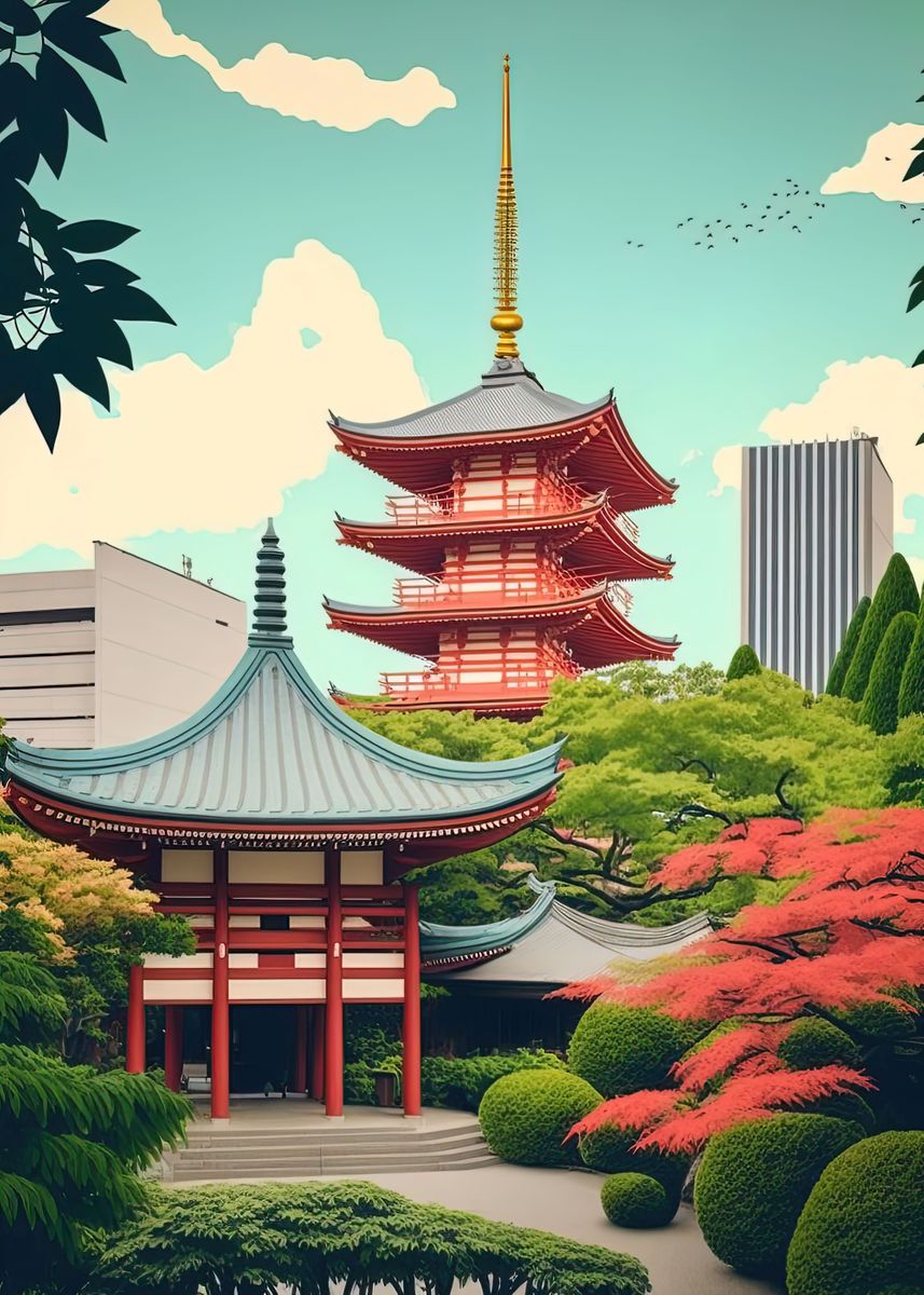 'Japan' Poster by Faris lim | Displate