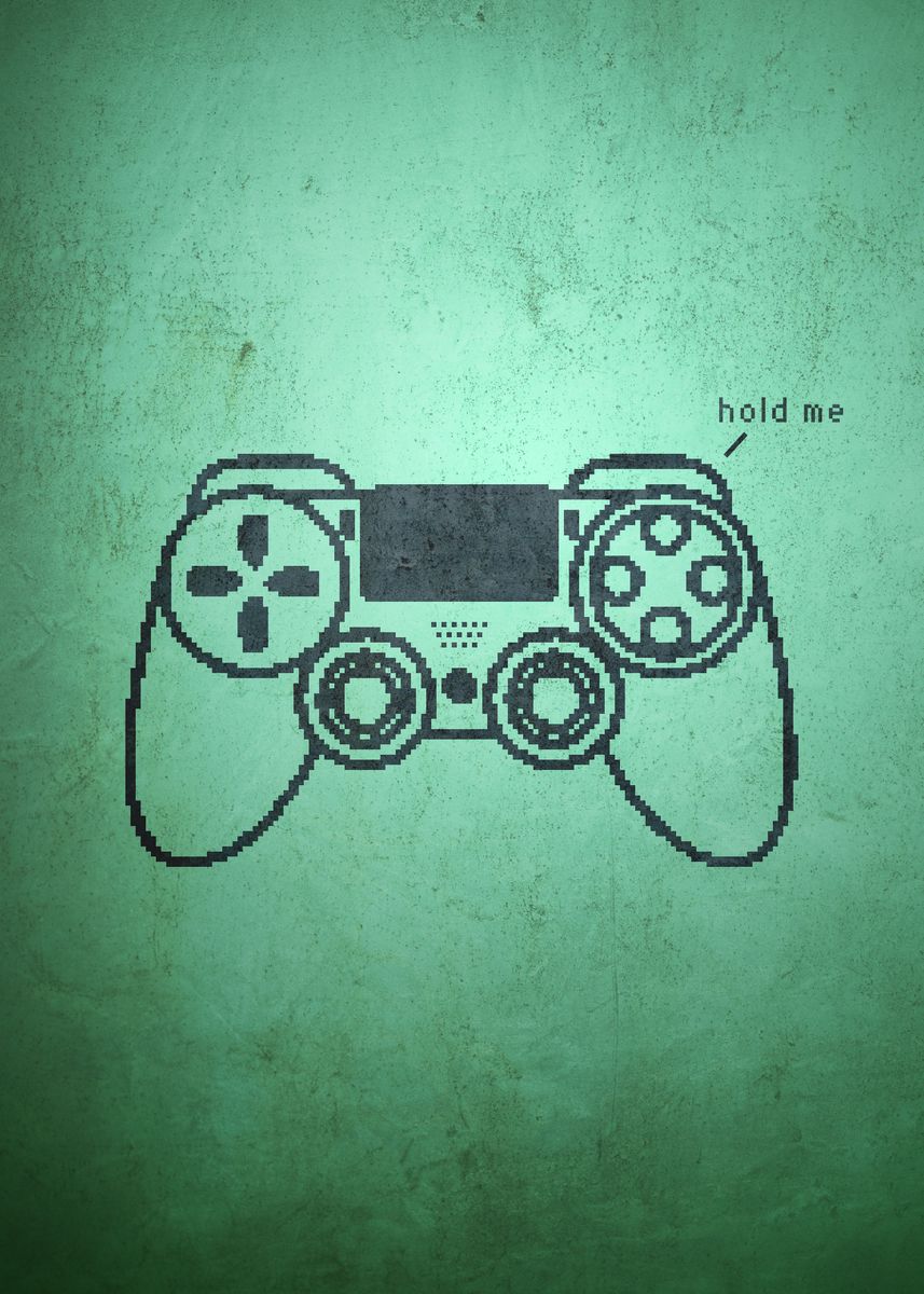 'Vintage Gaming' Poster by cypher the third Displate