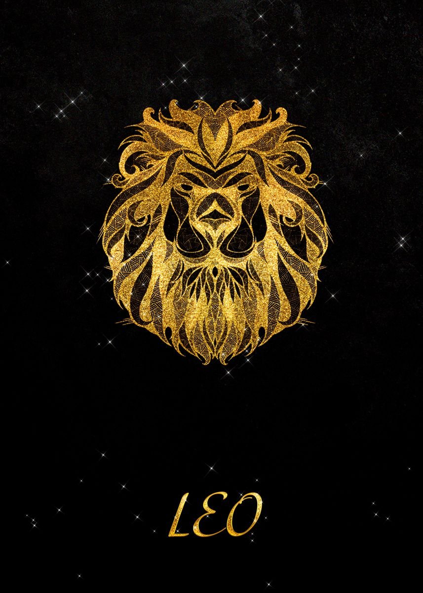 'leo' Poster, picture, metal print, paint by Day1bun Art | Displate