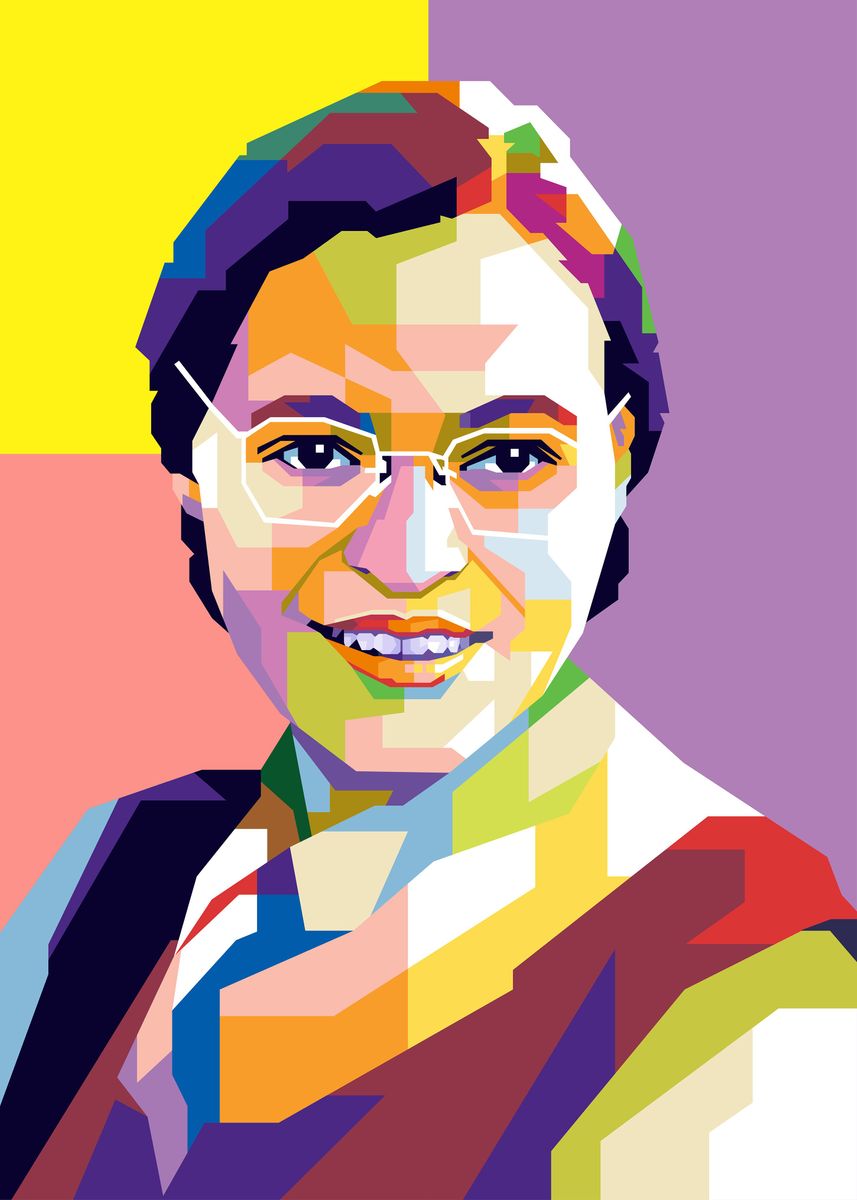 'Rosa Parks Pop Art' Poster, picture, metal print, paint by Erick Sato ...