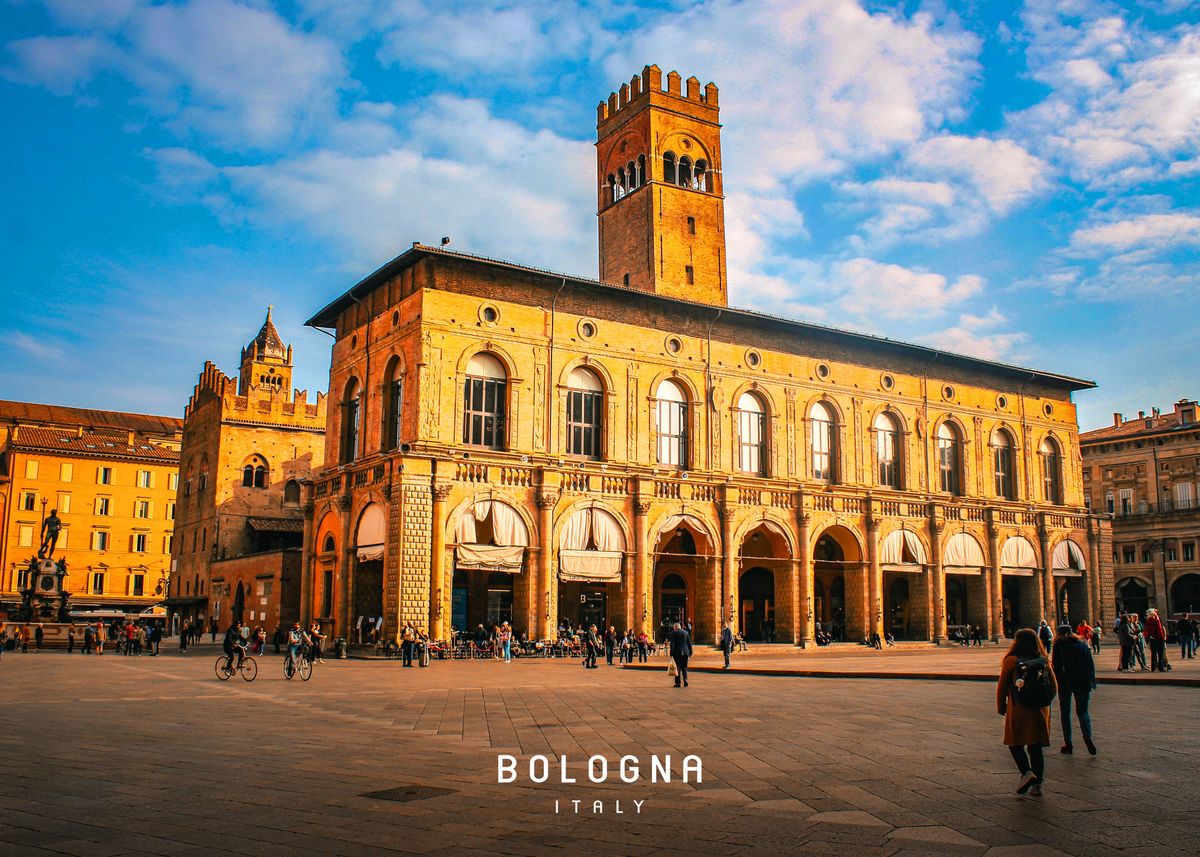 'Bologna ' Poster by Travel Addict Displate