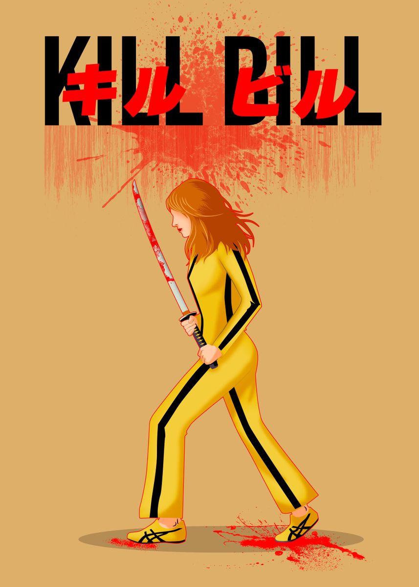 'Kill Bill' Poster by geek holic Displate