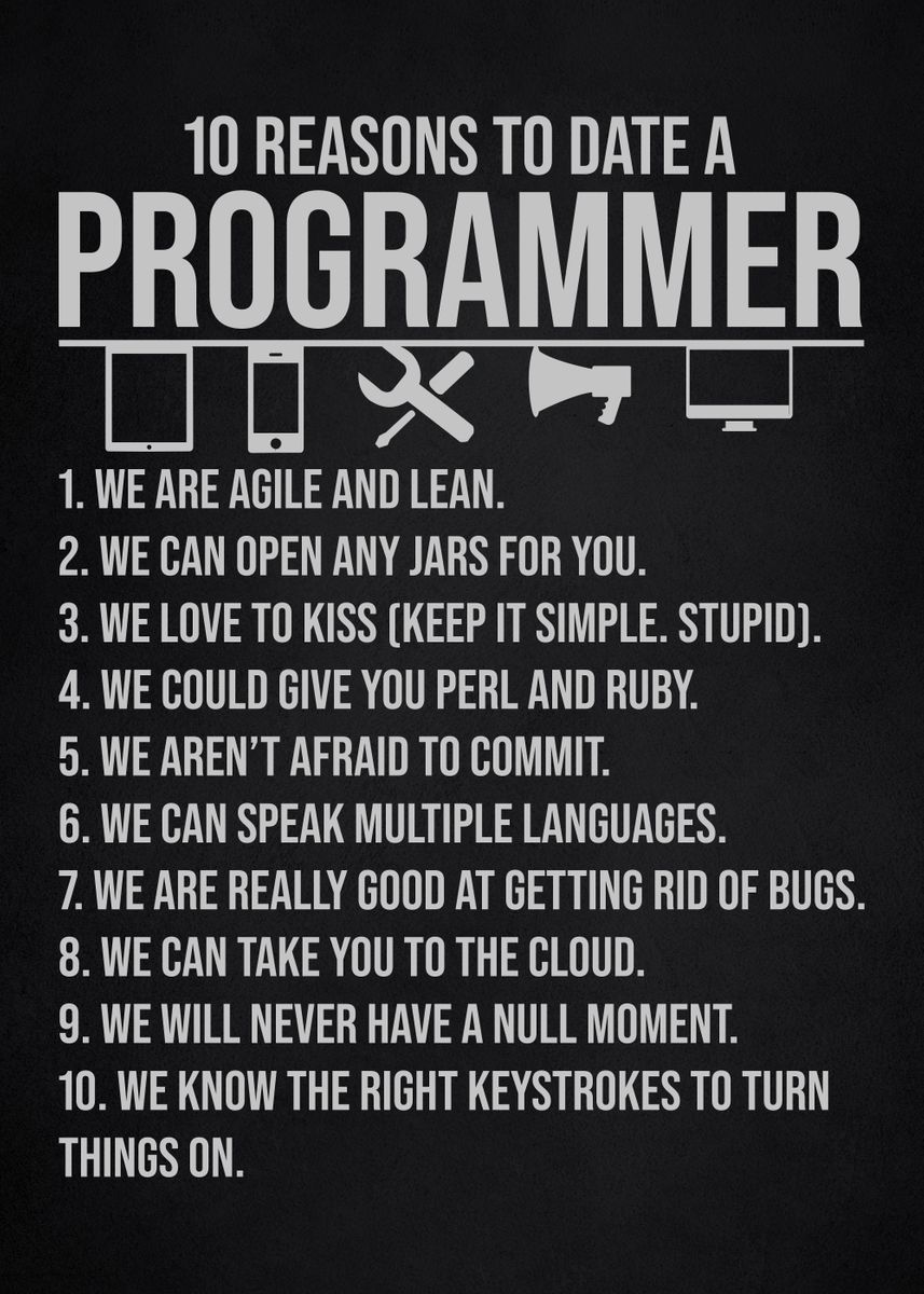 'programming funny' Poster, picture, metal print, paint by Motivation ...
