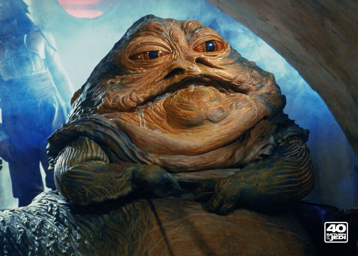 'Jabba the Hutt 1' Poster by Star Wars | Displate