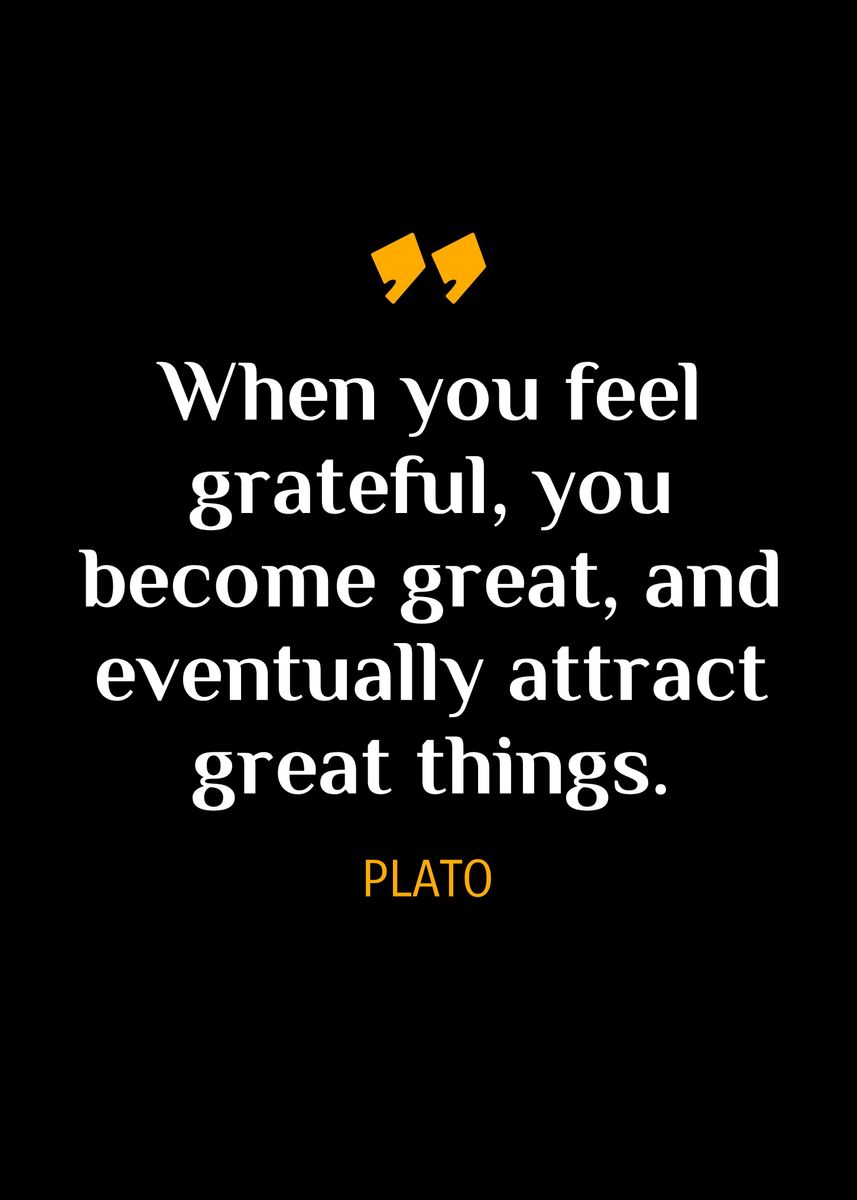 'Plato Quote ' Poster, picture, metal print, paint by DIMS | Displate