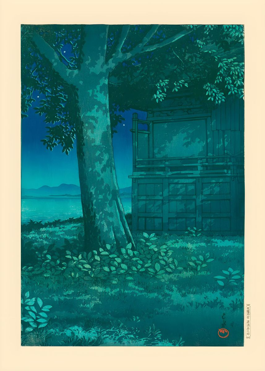 'Hachirogata Lagoon Akita' Poster by kagezami  | Displate