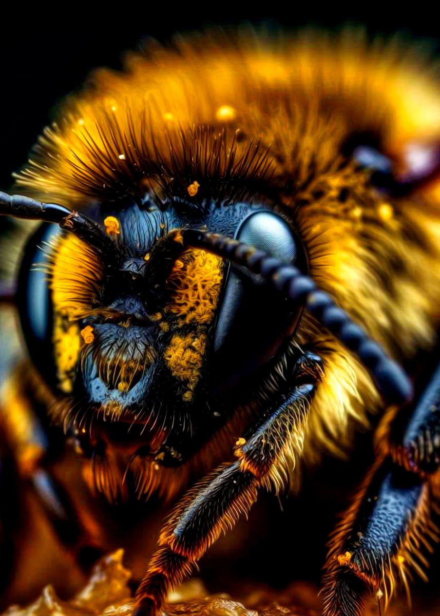'Bee' Poster by le thinh | Displate