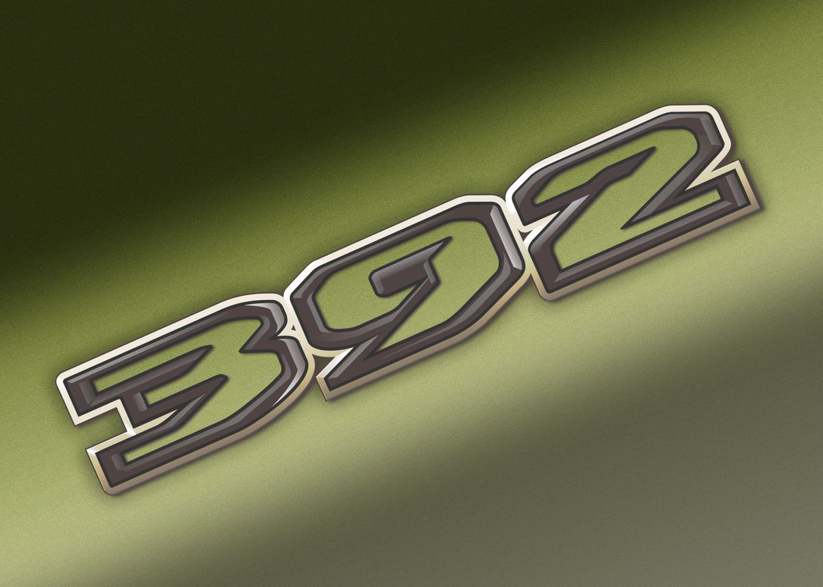 '392 WRANGLER RUBICON' Poster by Flux Lab | Displate