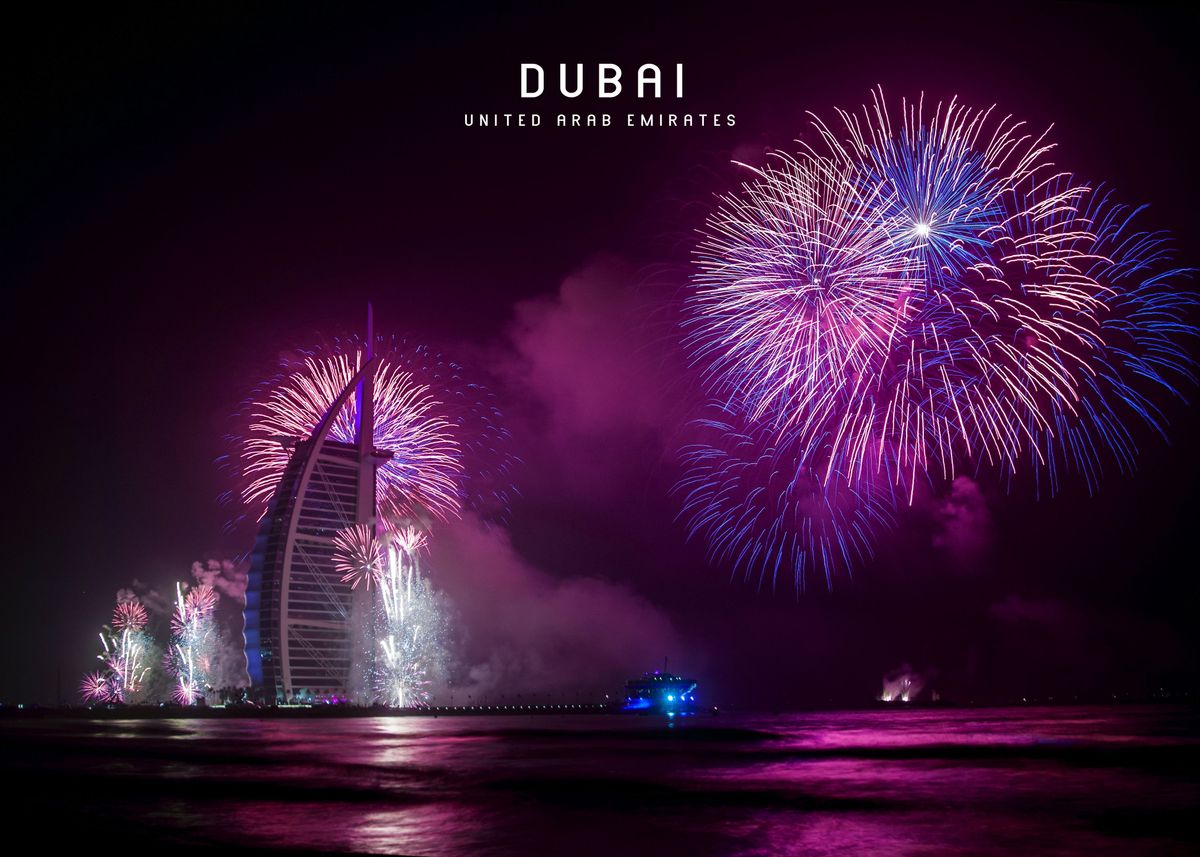 'Dubai ' Poster by Famous City | Displate