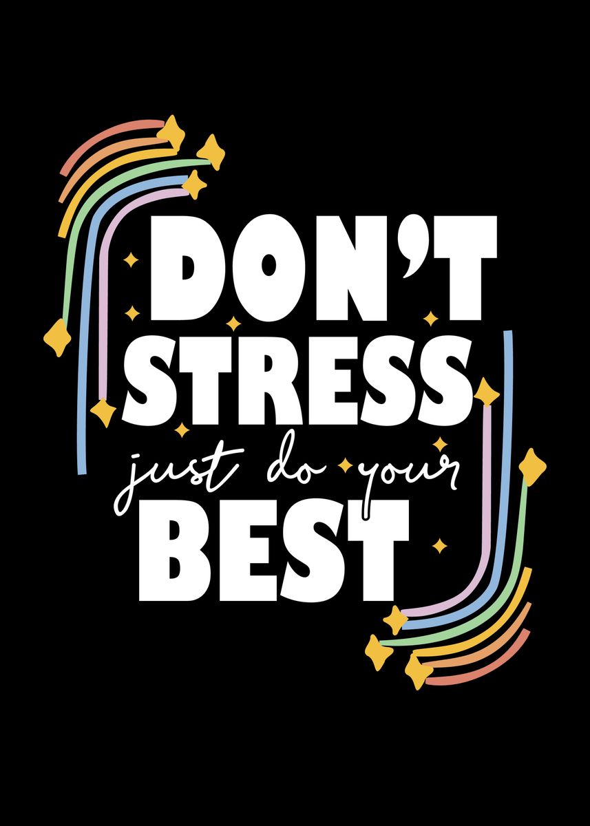Test Day Dont Stress Just Poster Picture Metal Print Paint By test-day-dont-stress-just-poster-picture-metal-print-paint-by