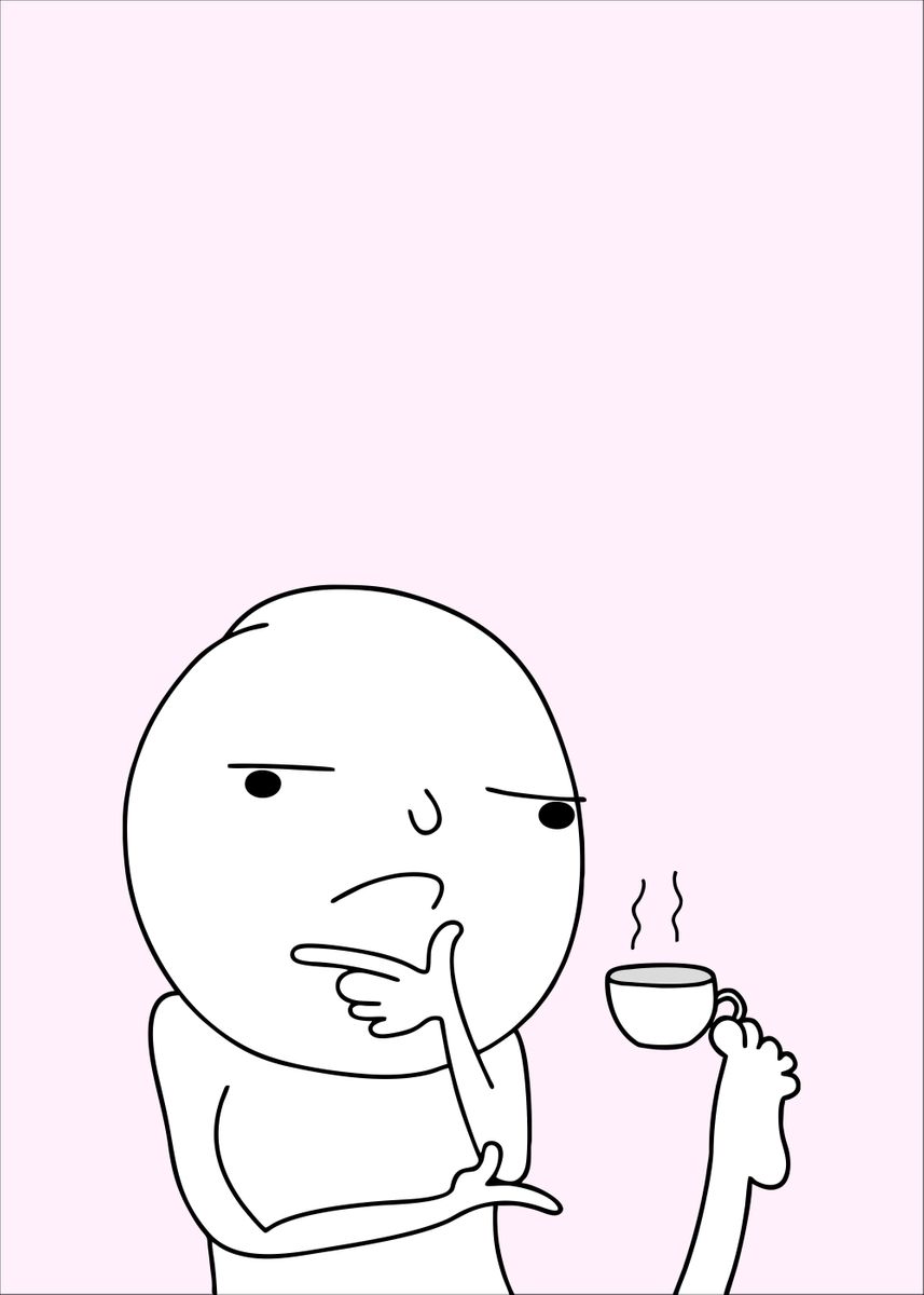 'Meme' Poster by Popular Collections Displate