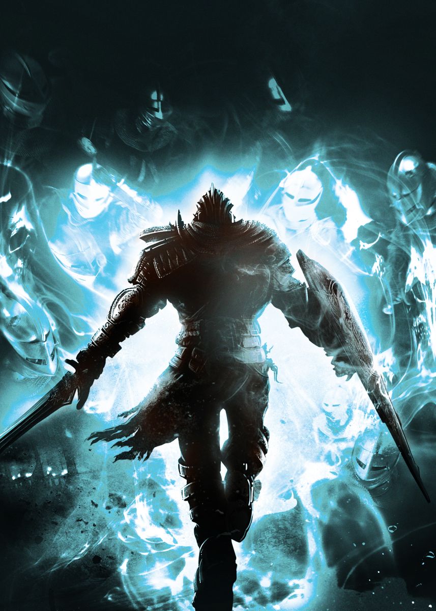 'Dark Souls Key Art' Poster by Dark Souls  | Displate