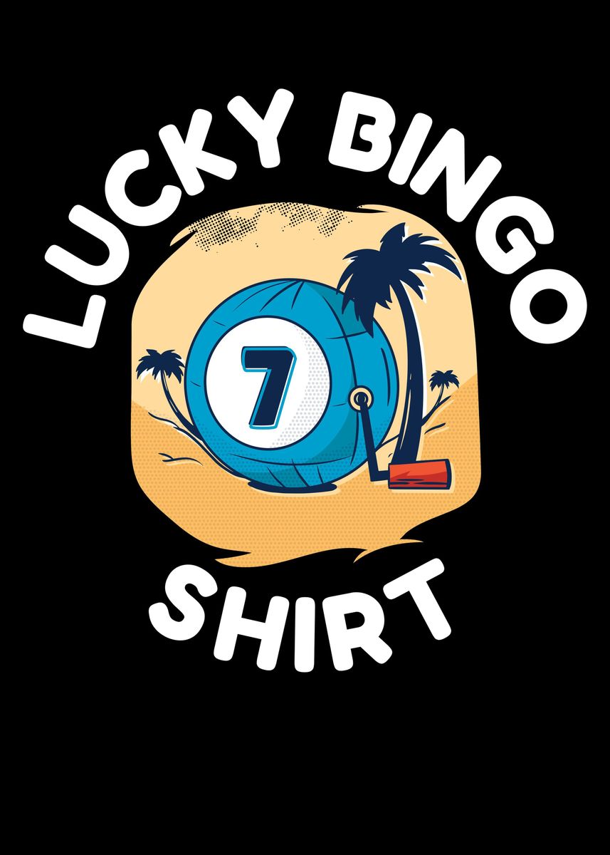 lucky-bingo-poster-by-catrobot-displate