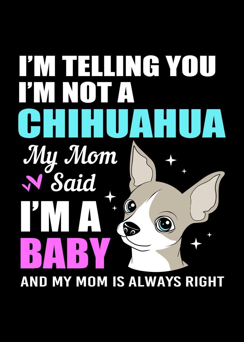 'Funny Chihuahua' Poster by FunnyGifts Displate