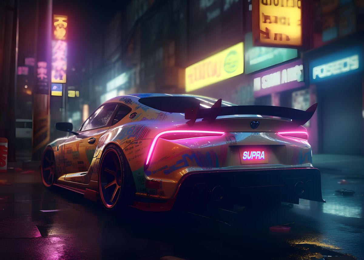 supra neon sign