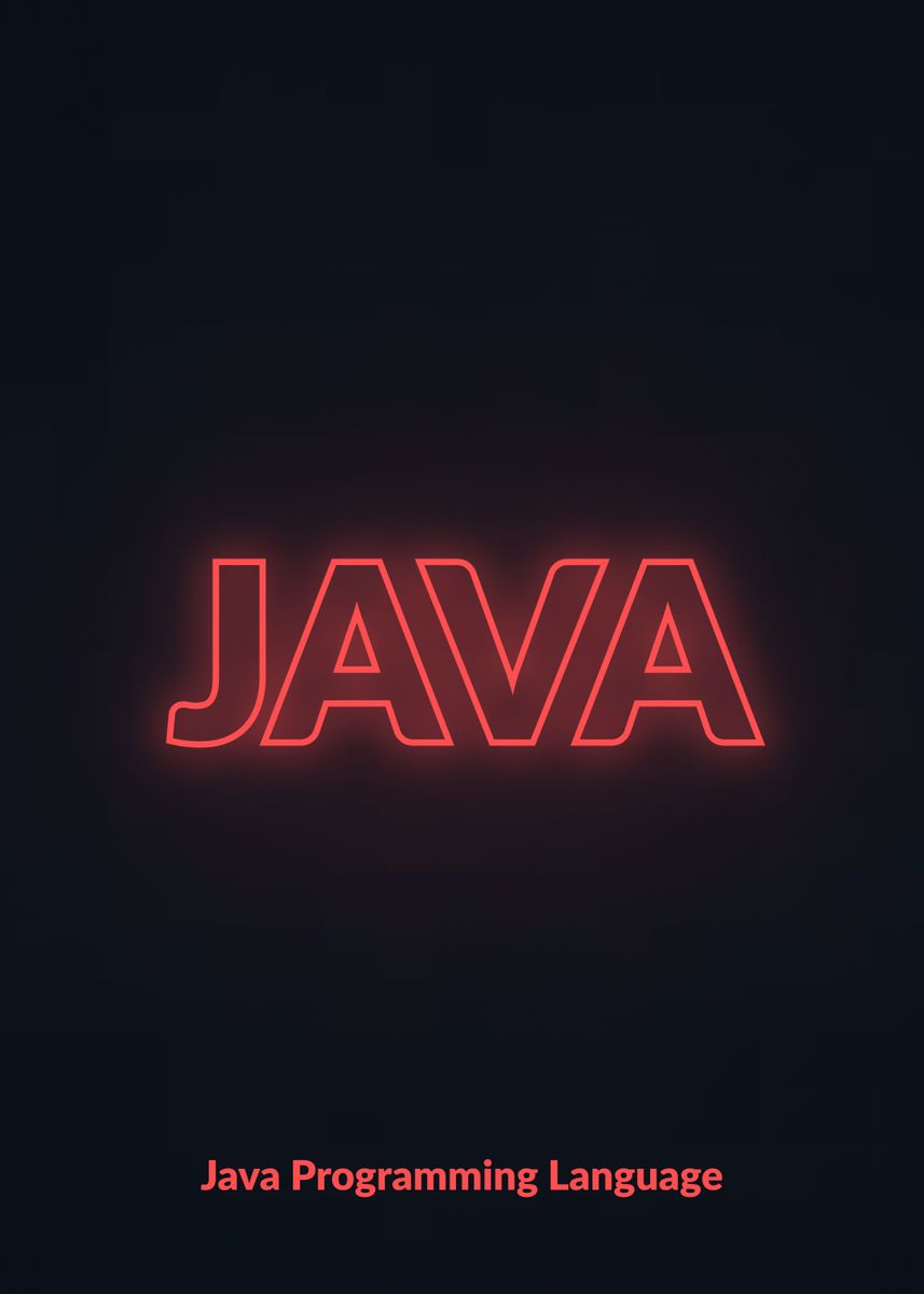 'Java Programming' Poster, picture, metal print, paint by Wisnu ...