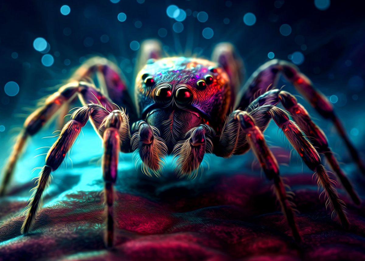 'Spider' Poster by le thinh | Displate