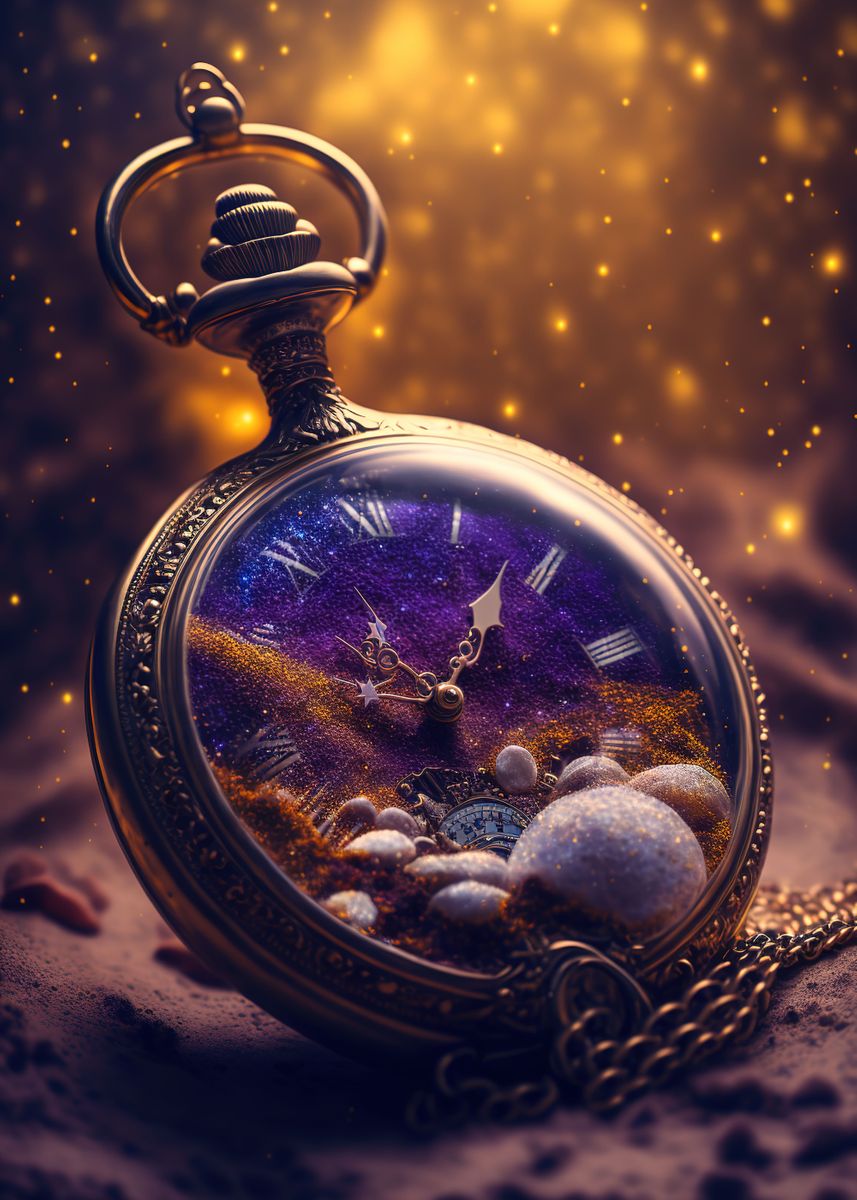 Galaxy shop pocket watch