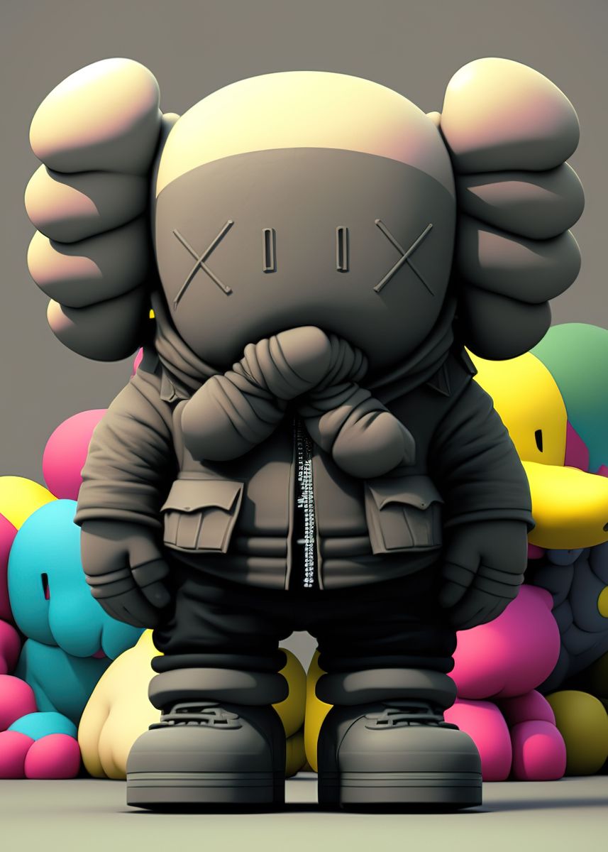 Hypebeast Kaws' Poster by MatiasCurrie