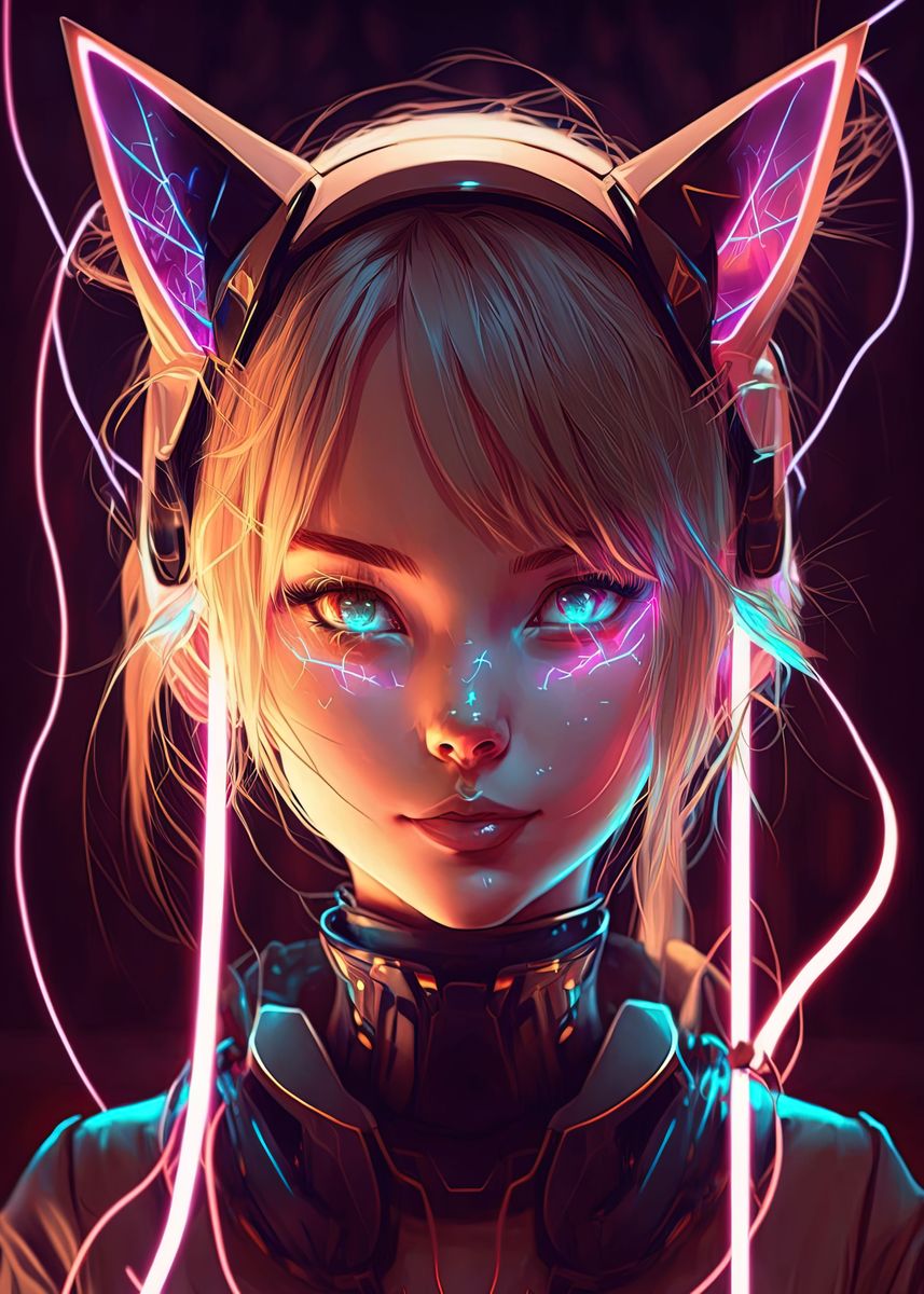 Anime Cat Girl