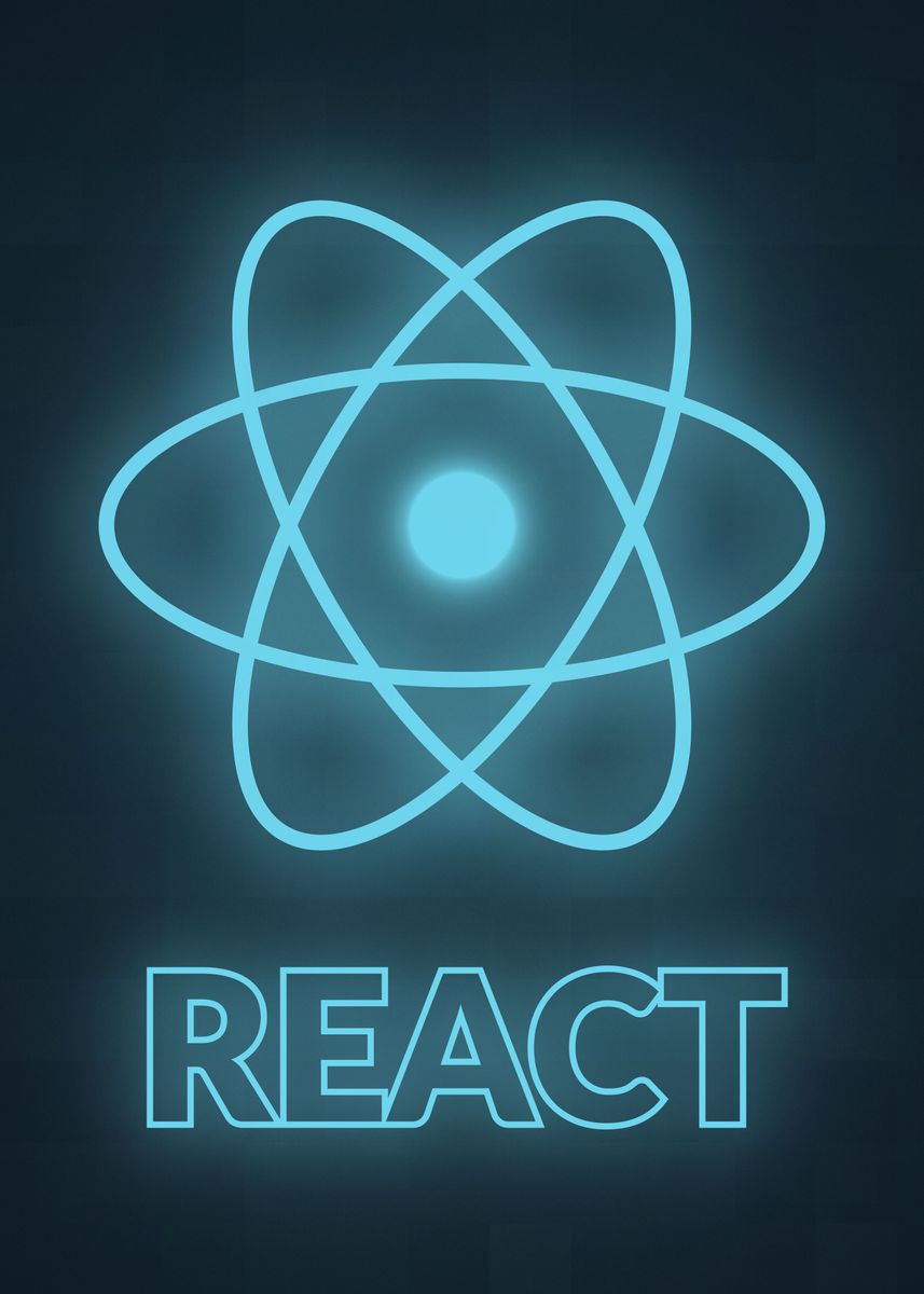 'The Art of React' Poster by Wisnu Harjanta | Displate