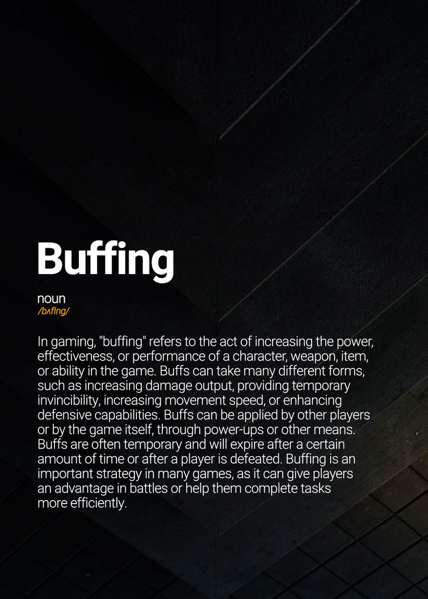 'Buffing' Poster by Mr Penguin Displate