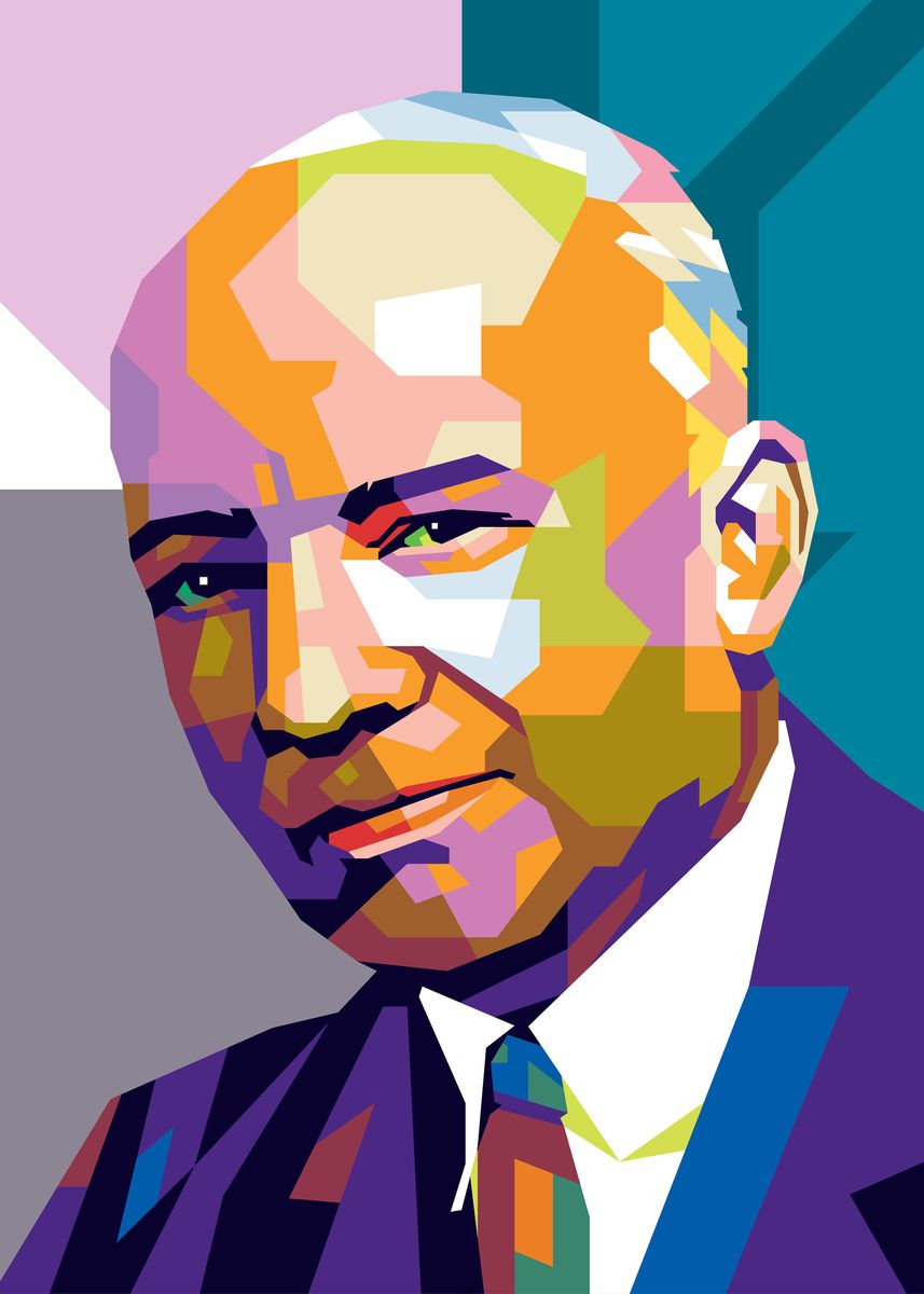 'Carter G Woodson' Poster by Erick Sato | Displate