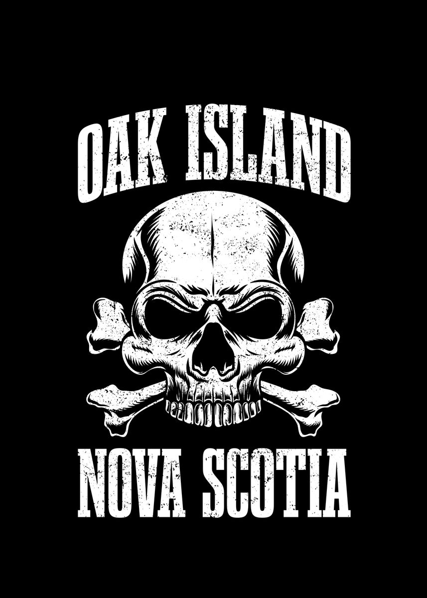 'Oak Island Nova Scotia' Poster by ML Arts Displate