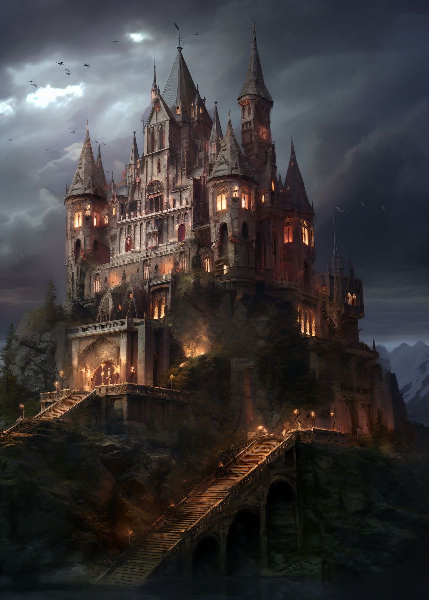 Fantasy Castle Art