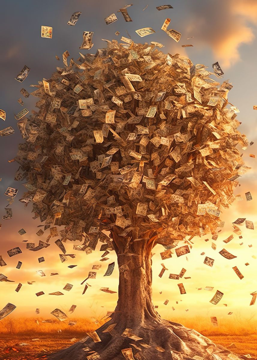 money tree wallpaper