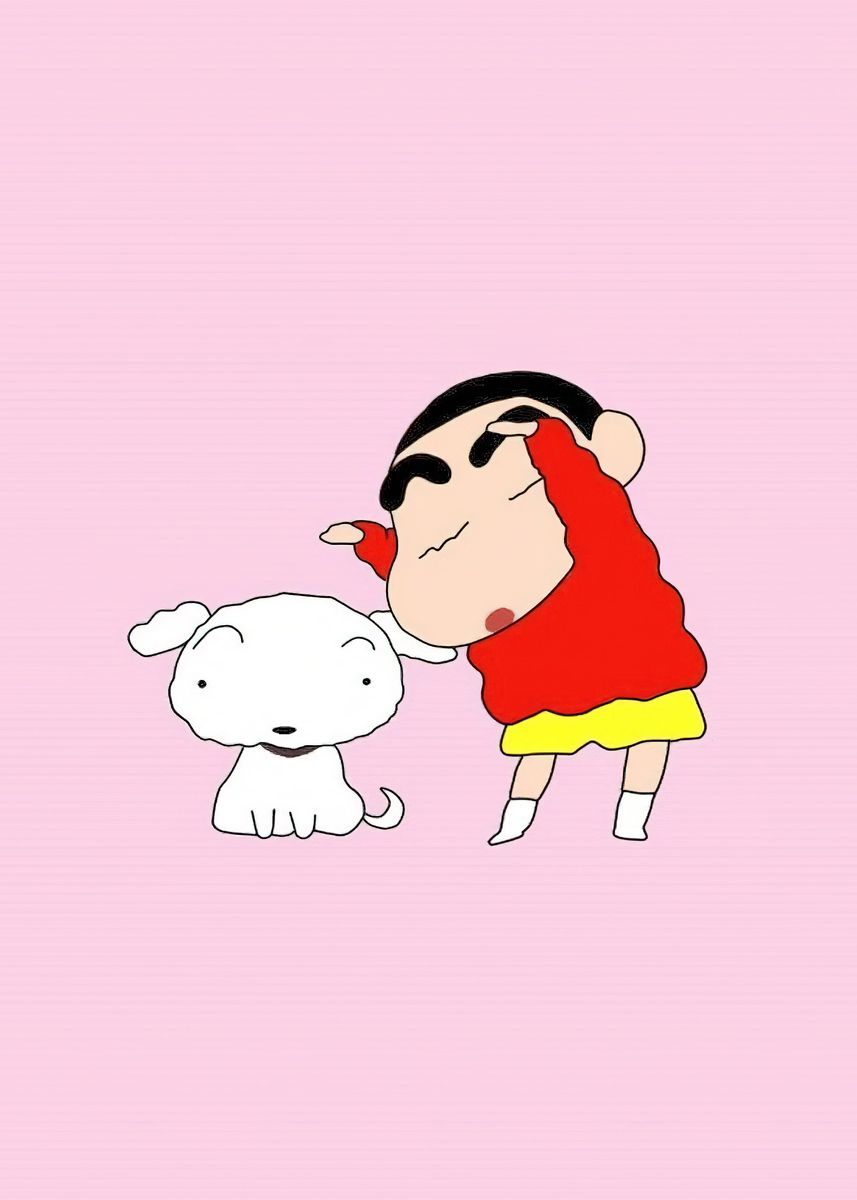 'Crayon Shinchan' Poster, picture, metal print, paint by NoName Design ...