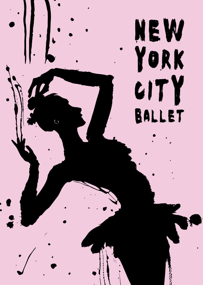 new-york-ballet-school-poster-by-hyggestudio-displate