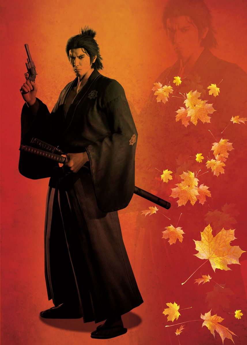 'Like Dragon Ishin' Poster, picture, metal print, paint by Ryutagei ...