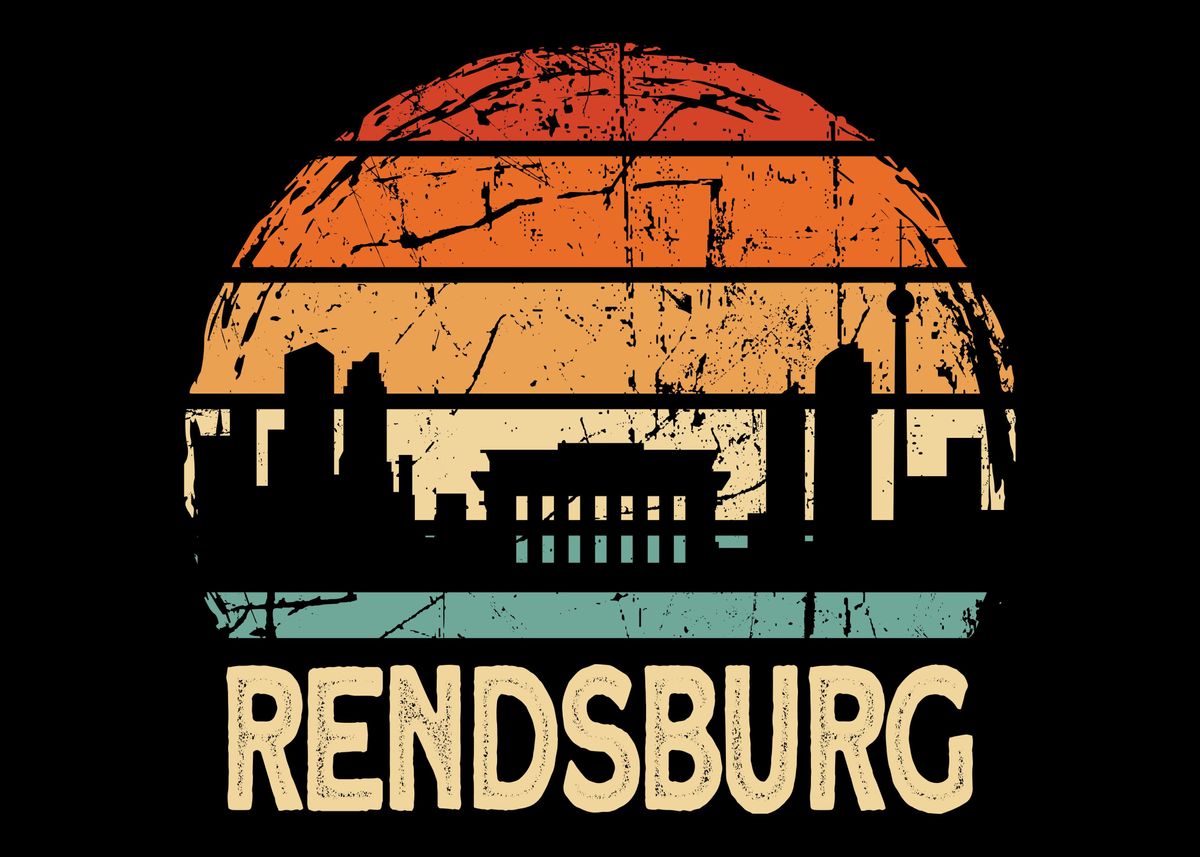 'Rendsburg' Poster by Hexor Displate