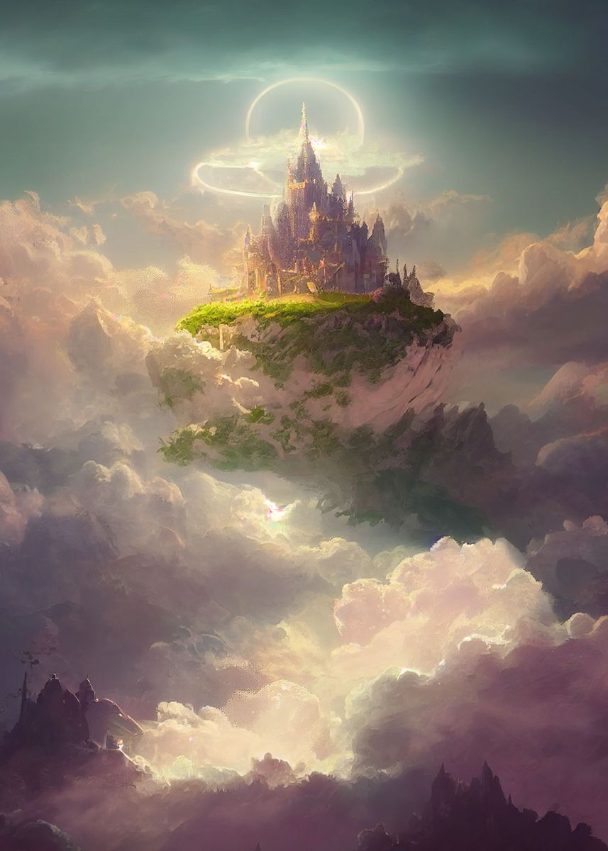 'Fantasy Landscape' Poster by Ander HaRRy | Displate