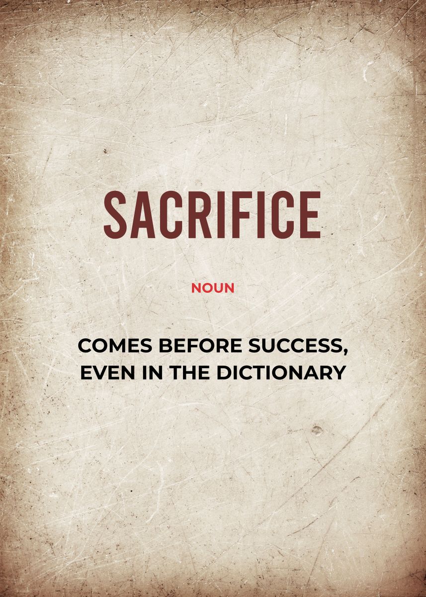 sacrifice quotes