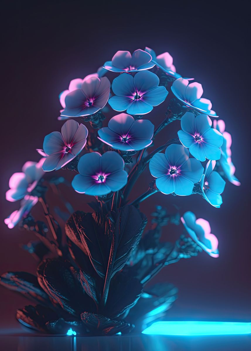 Me Not Flower' Poster by Morphic Prints Displate