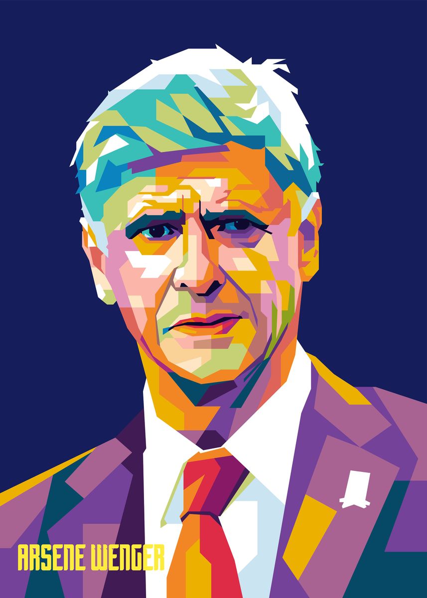 'Arsene Wenger' Poster by Muifatin | Displate