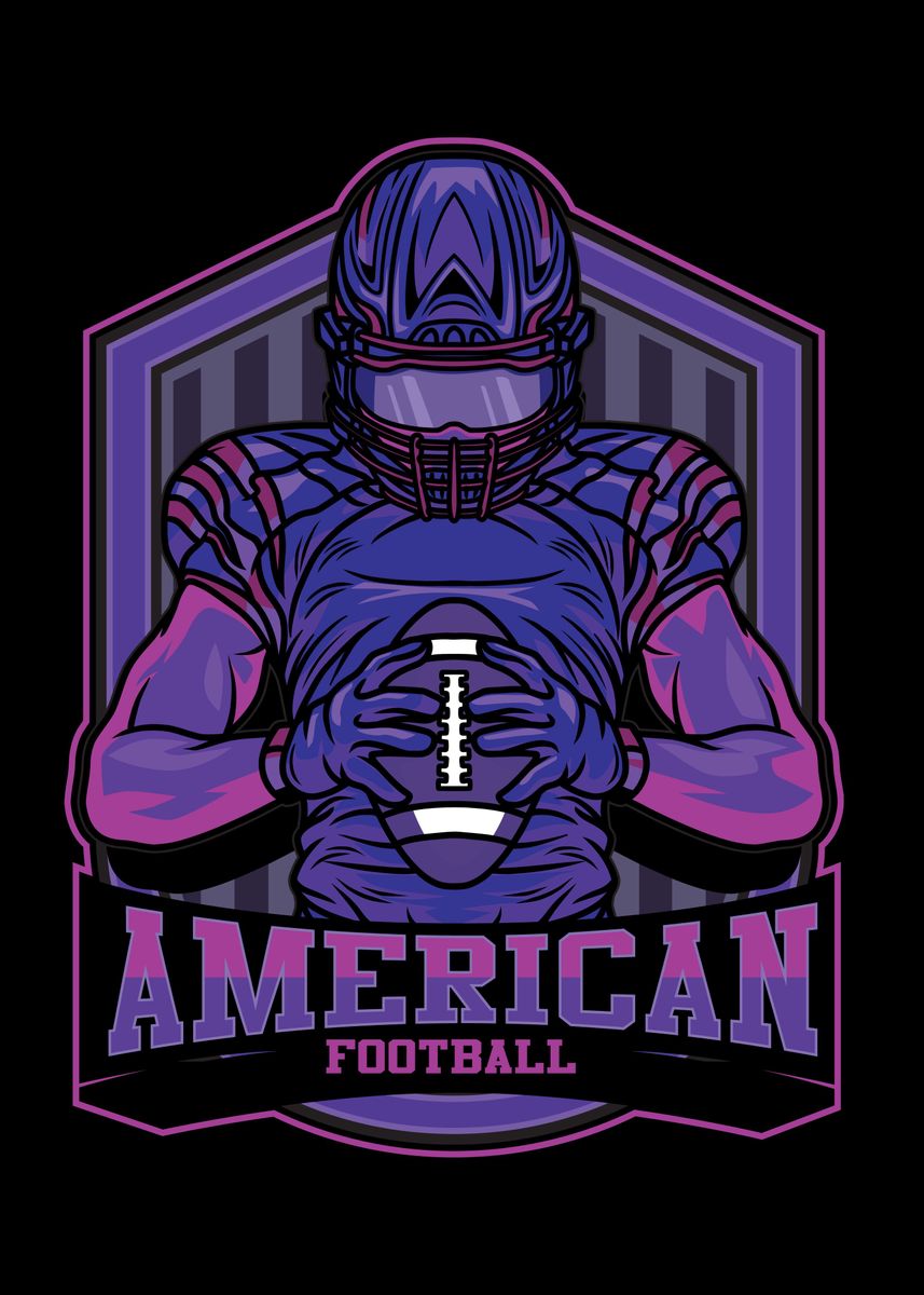 American Football. Vector T-Shirt Design - Buy t-shirt designs