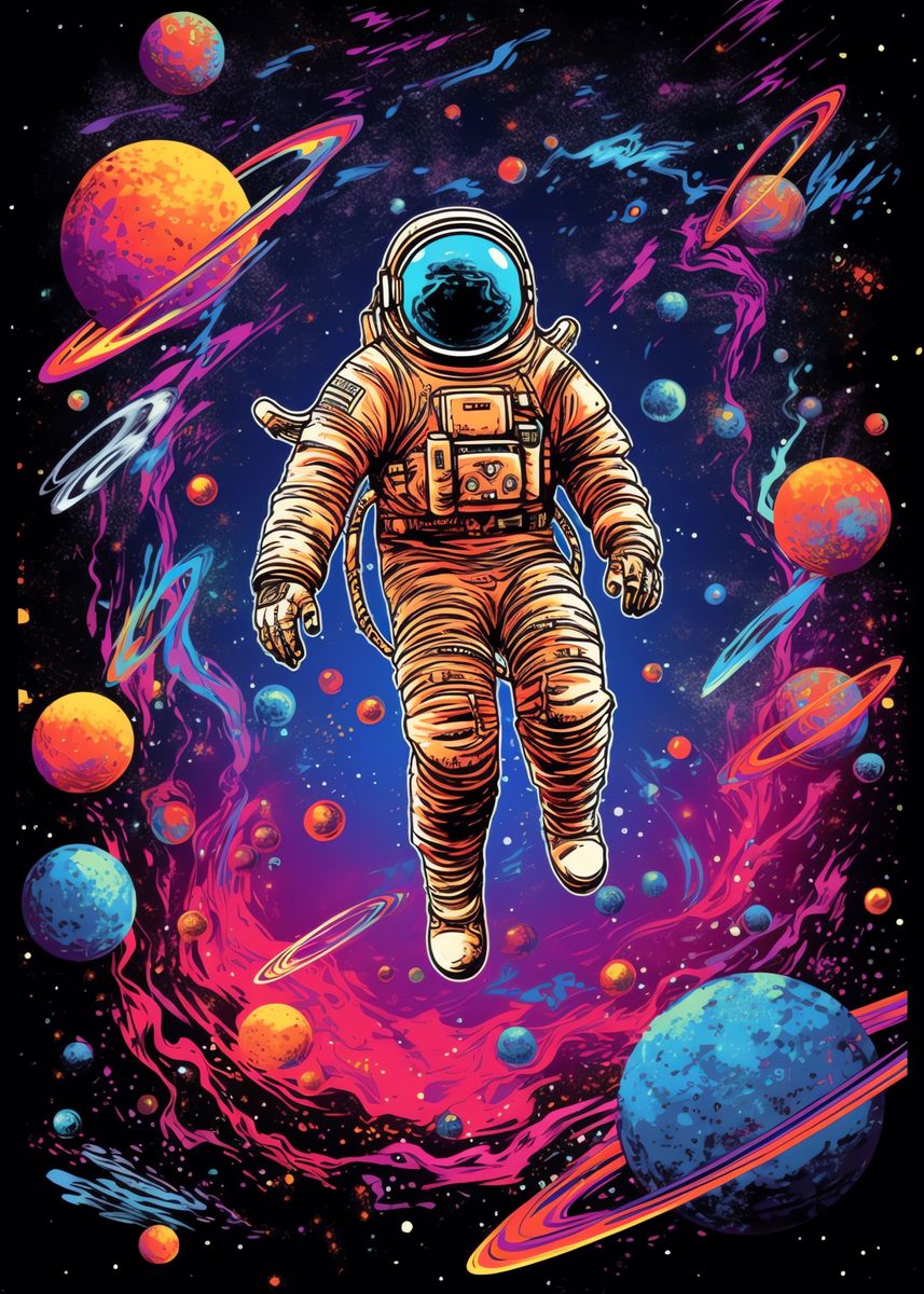 astronaut galaxy
