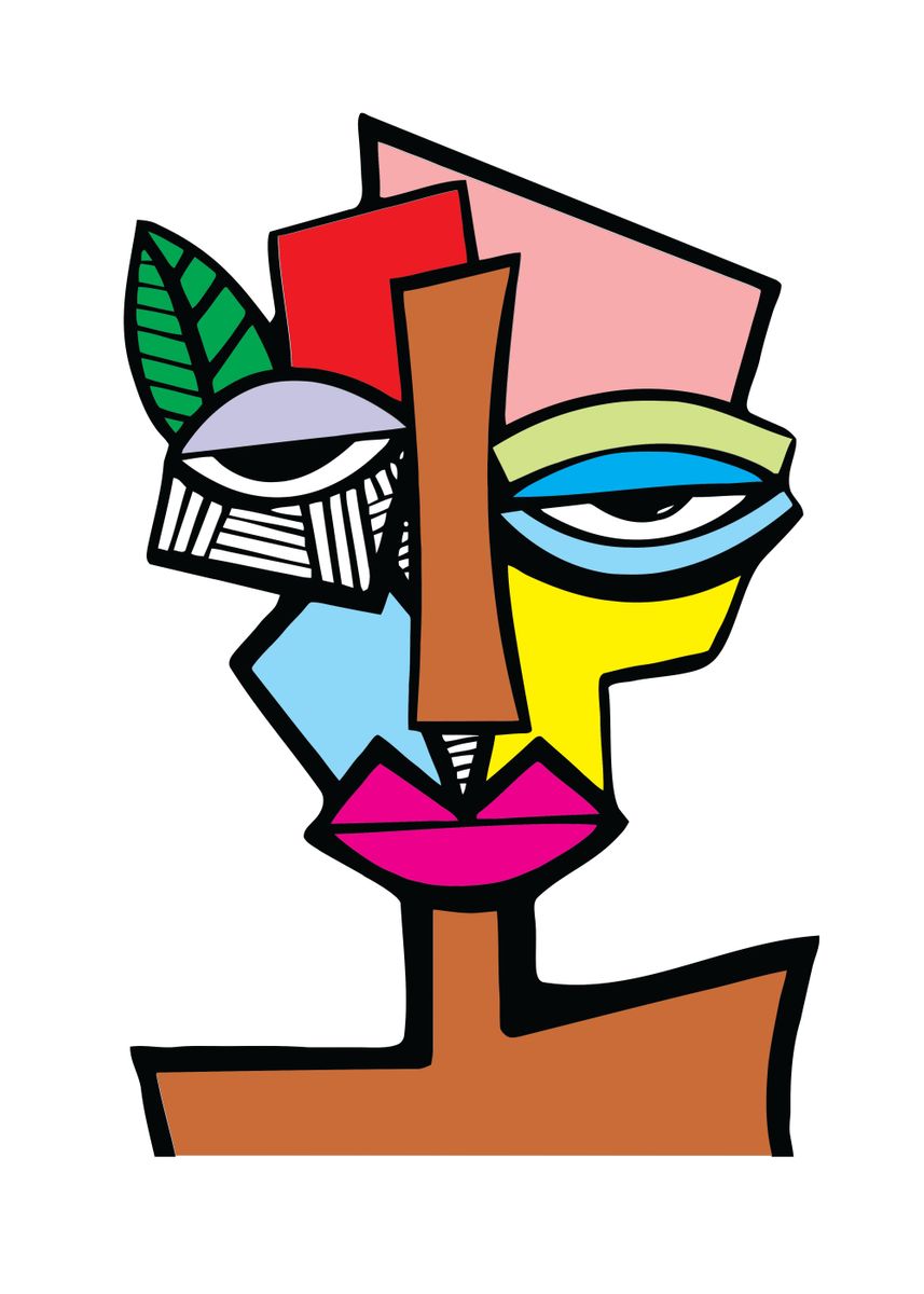 'Cubism Art' Poster by zain rasheed | Displate