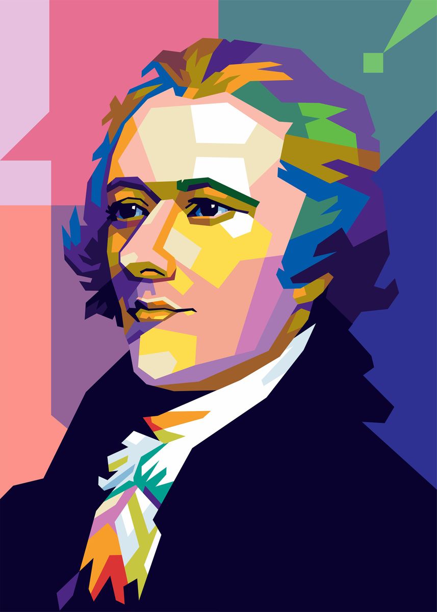 'alexander hamilton' Poster, picture, metal print, paint by Erick Sato ...