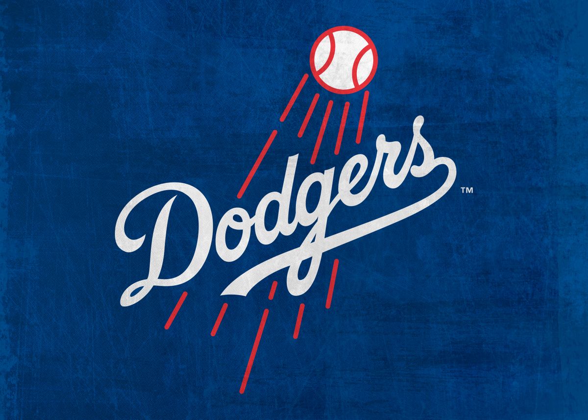 'Los Angeles Dodgers' Poster by Major League Baseball | Displate