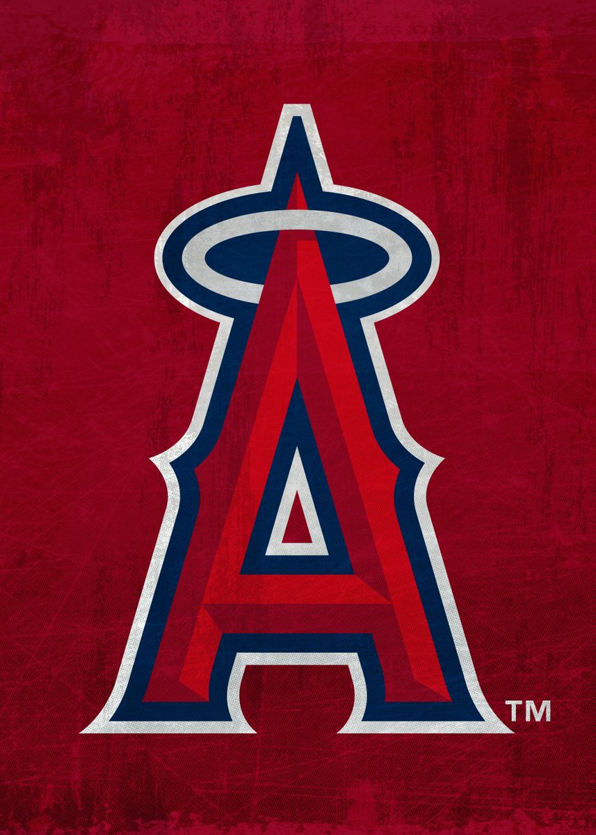 'Los Angeles Angels' Poster, picture, metal print, paint by Major ...