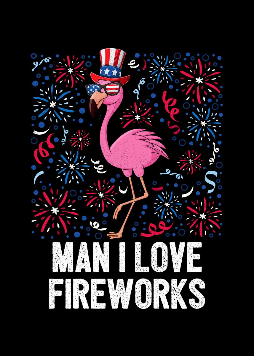 '4th Of July Man I Love' Poster By MaximusDesigns | Displate