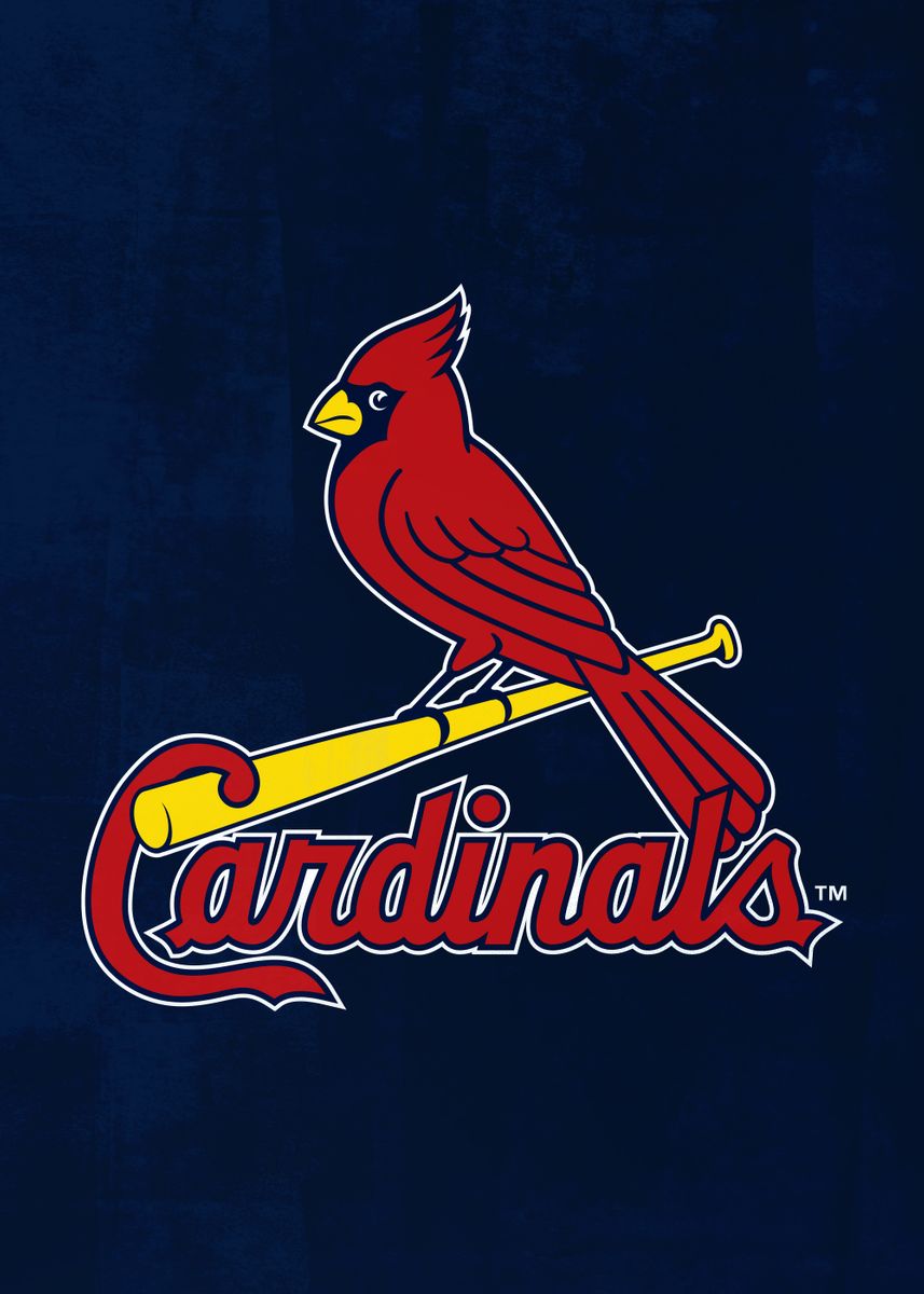 'St. Louis Cardinals' Poster, picture, metal print, paint by Major ...